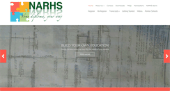 Desktop Screenshot of narhs.com